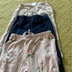 3 pants for girls - 12 months